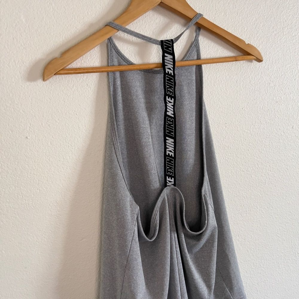 NIKE Elastika Stripe Top Dri Fit Training Tank - Picture 3 of 7